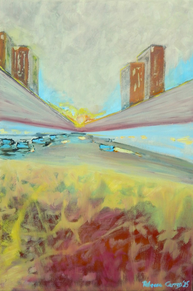 Rebecca Carron Painting Landscape